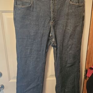 Duluth Trading Co Relaxed Fit Denim Jeans for Men Flex Ballroom Jeans 44 X 30
